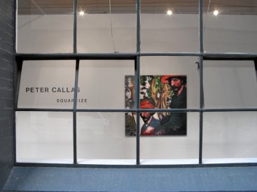 Gallery entrance shot: Squareize, Arc One, Melbourne, 2004.