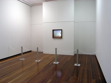 Alex Gawronski, Civilized (version 2), 2007. Installation view, Fauvette Loureiro Travelling Scholarship Award exhibition, Sydney College of the Arts galleries.